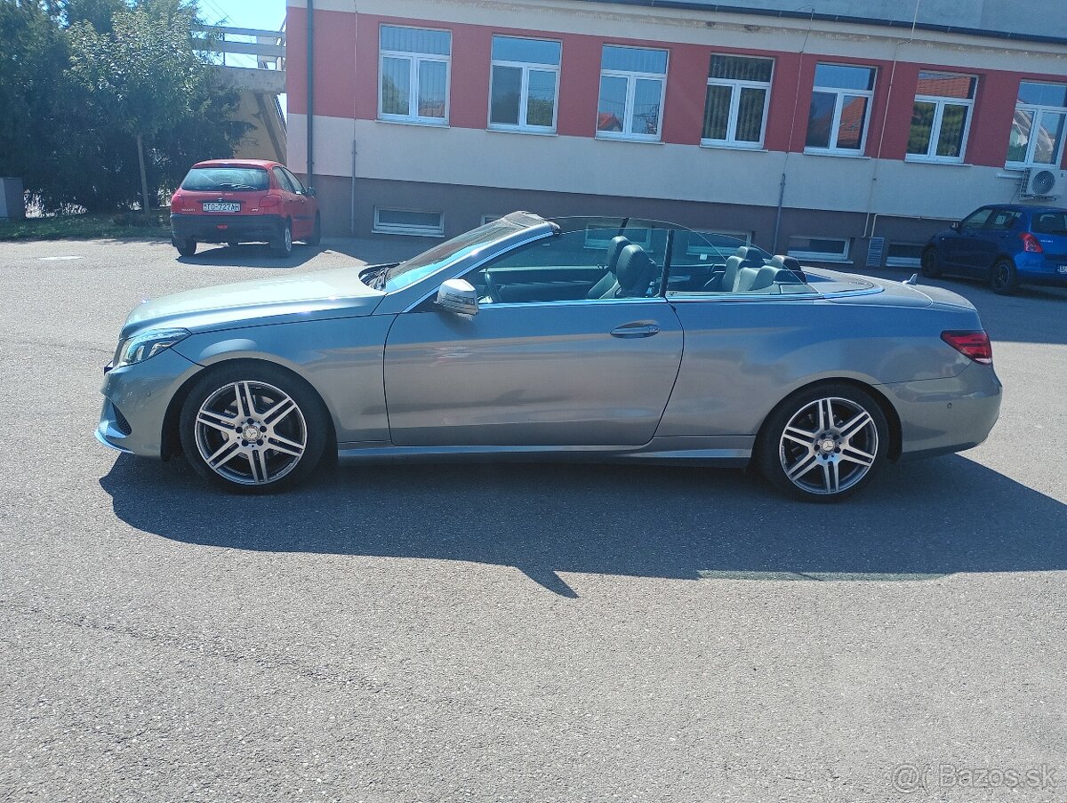 Predám Mercedes E250 Cabrio model w212 ročník 2014 - 13