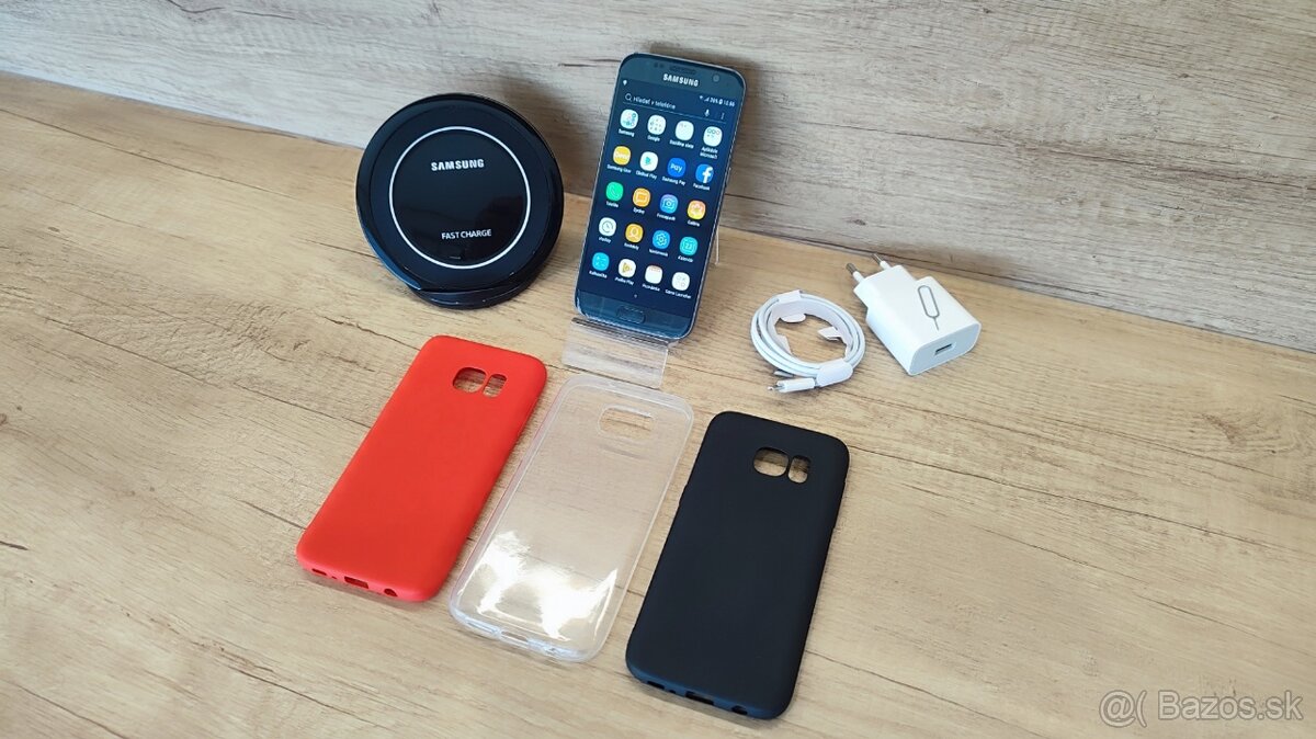 Samsung Galaxy S7 black - super stav - 13