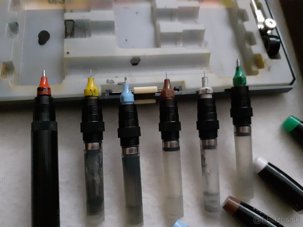 Sady technických, rysovacích pier - rôzne značky - 13