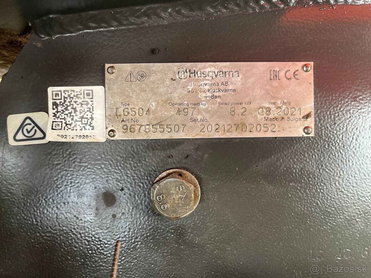 Reverzna vibracna doska Husqvarna LG504, Bomag Wacker - 13