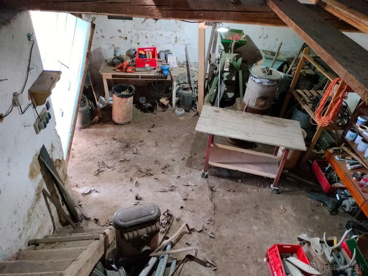 PREDAJ: Starší vidiecky dom s veľkým pozemkom a vínnou pivni - 13