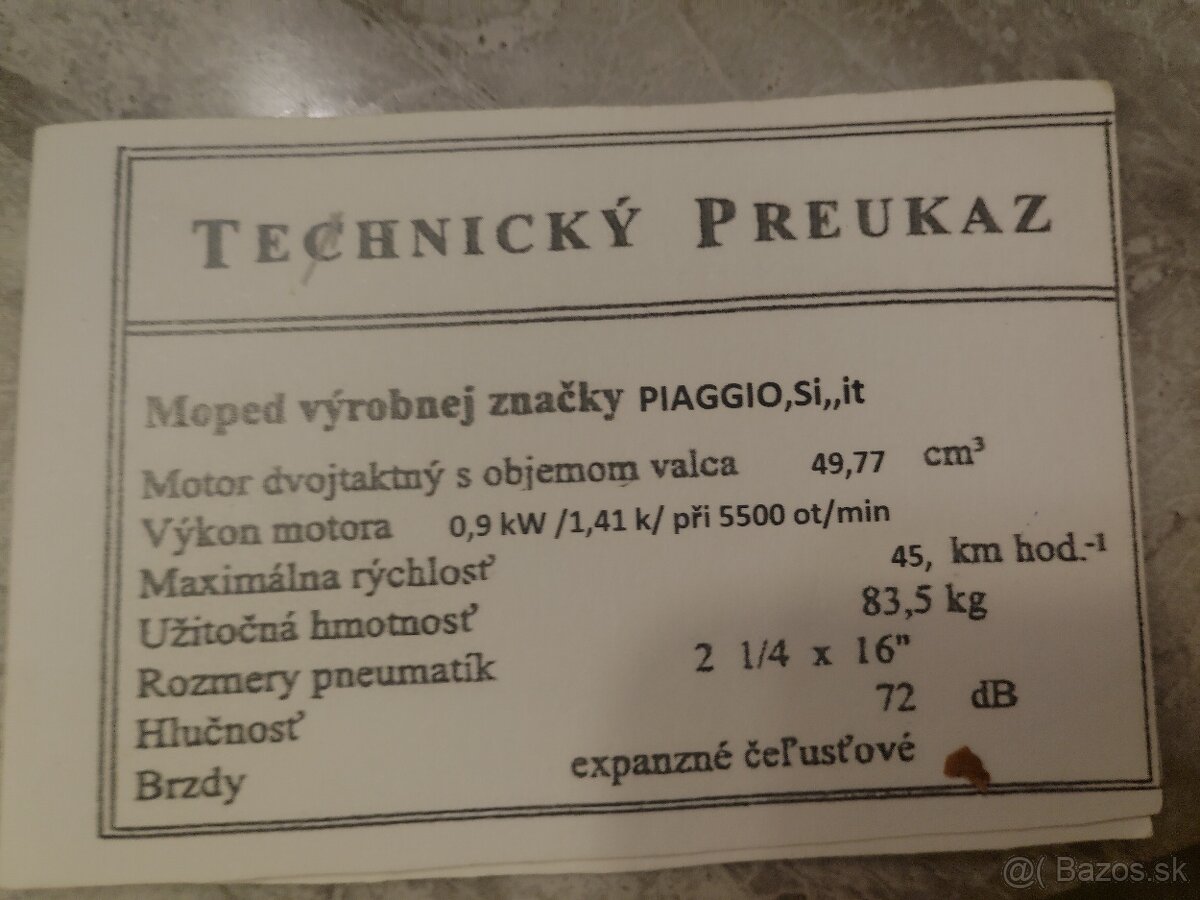 Předám komponenty na moto, moped - 13