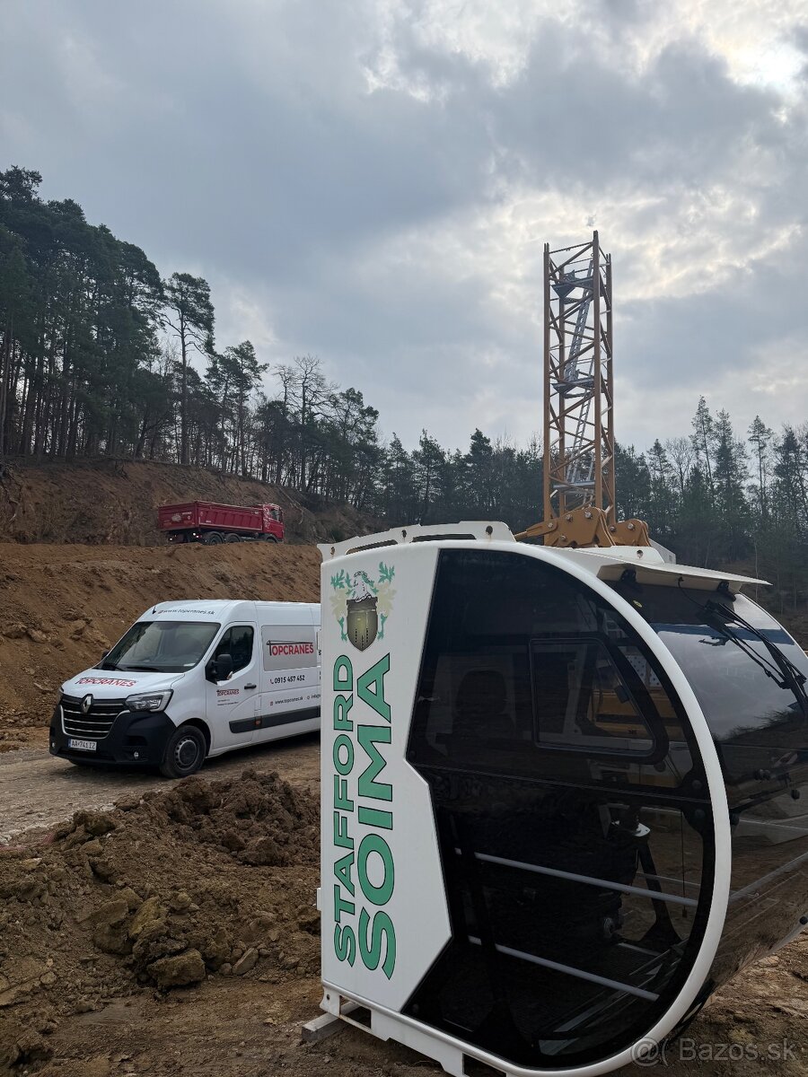 Vežový stavebný žeriav Soima 6018TL - 13