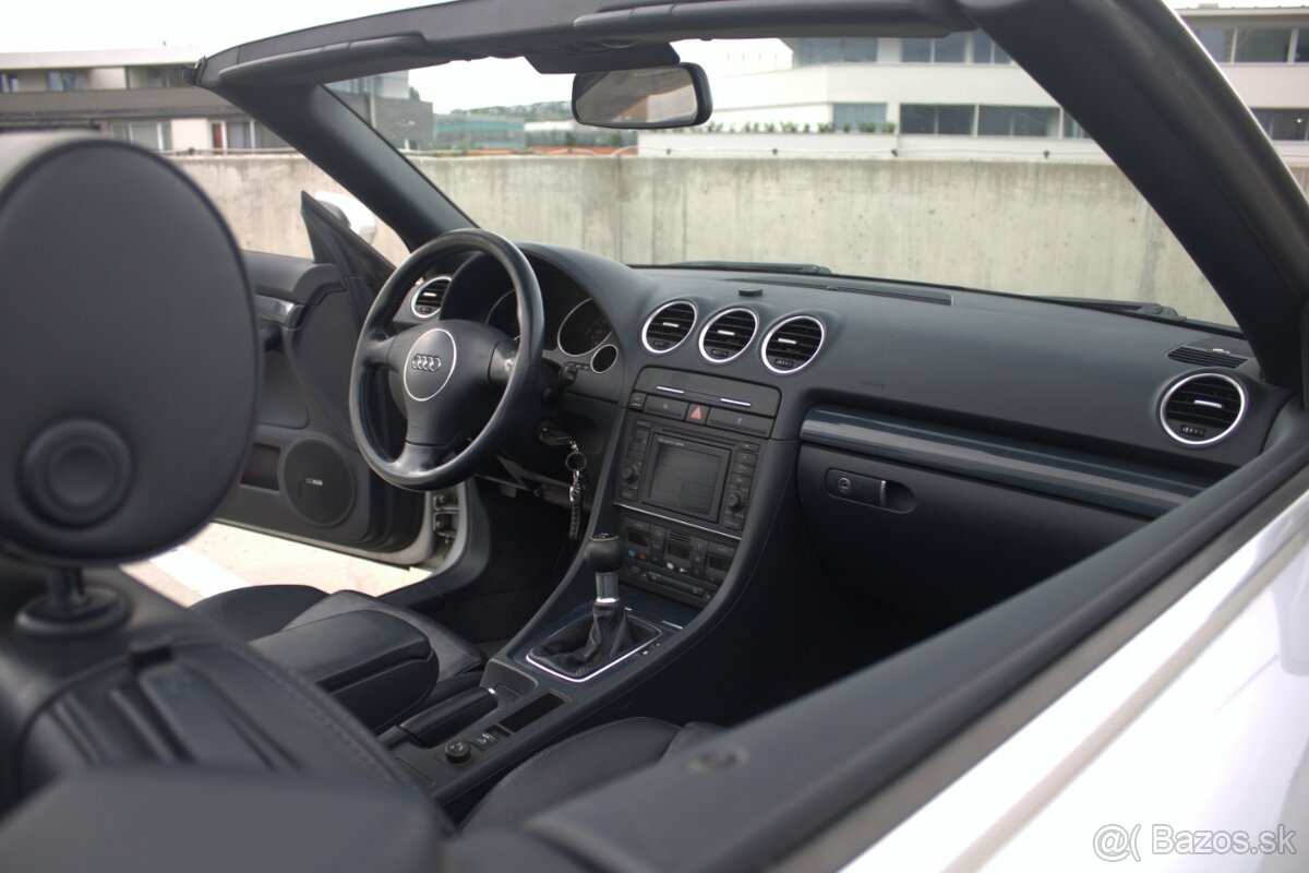 Audi A4 Cabrio, 1.8T 120kw, Benzín+LPG - 13