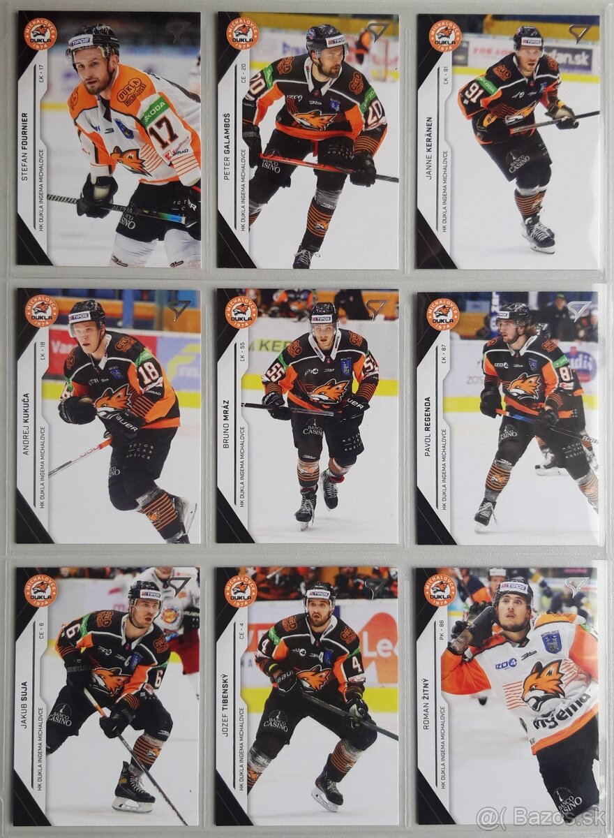 Hokejové kartičky TIPOS EXTRALIGA 24/25 HK DUKLA MICHALOVCE - 13