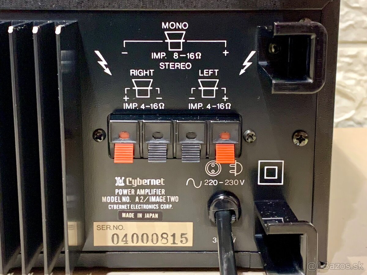 Cybernet A2 .. koncový zosilovač + Cybernet P2 predzosilovac - 13