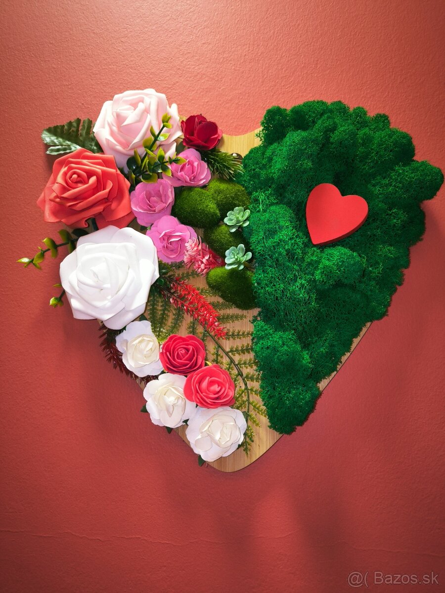 Machové dekorácie - 13