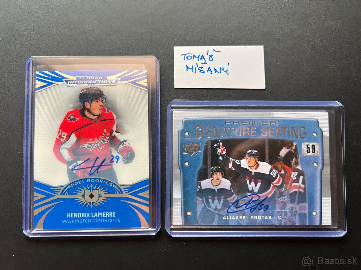 NHL jersey karty a podpisky - 13