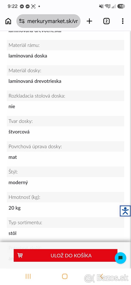 Jedálenský stôl - 13