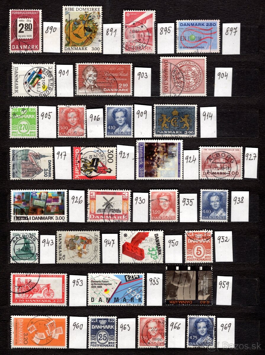 B Dánsko (à 0,10 €) - 13