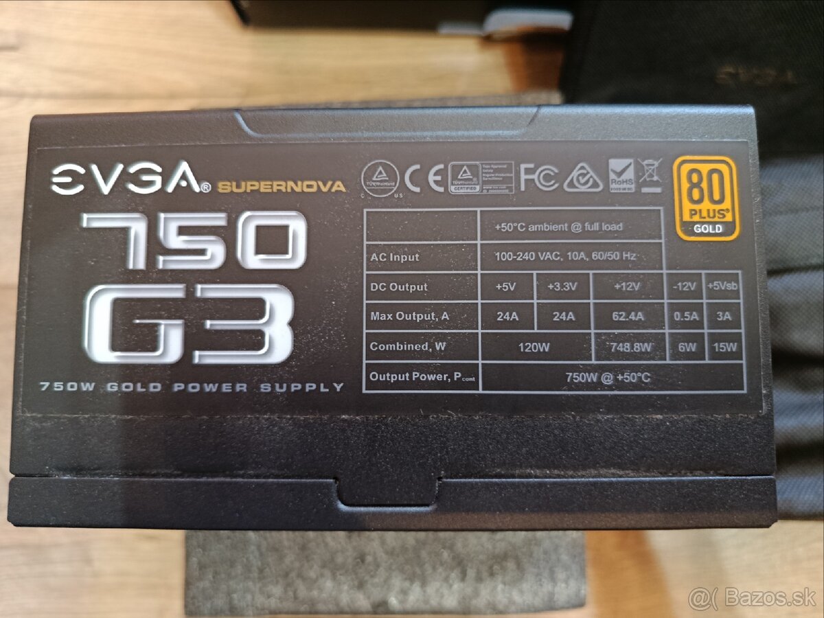 Zdroj EVGA SuperNova 750 G3 - 13