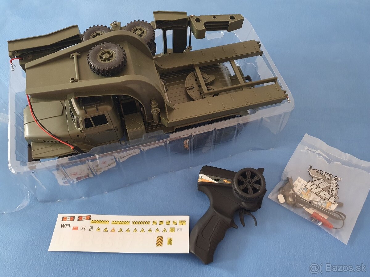 Krásny RC model Ural s podvalnikom 1:16 - 13