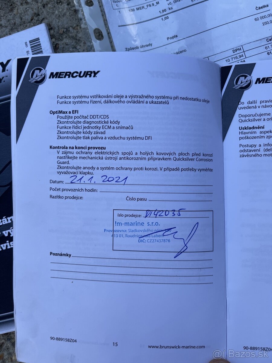 Mercury marine F9,9M - 13