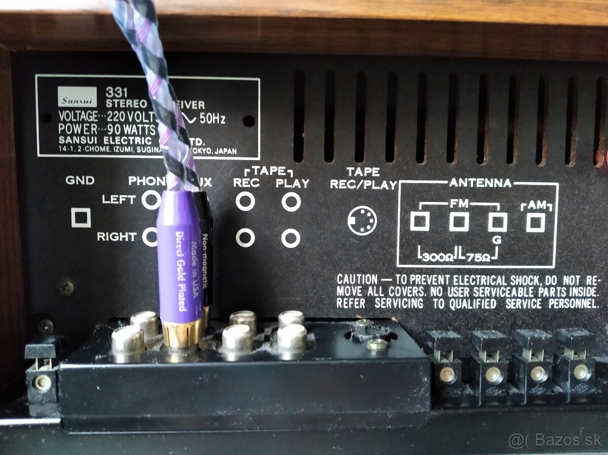 Sansui 331 stereo receiver - 13