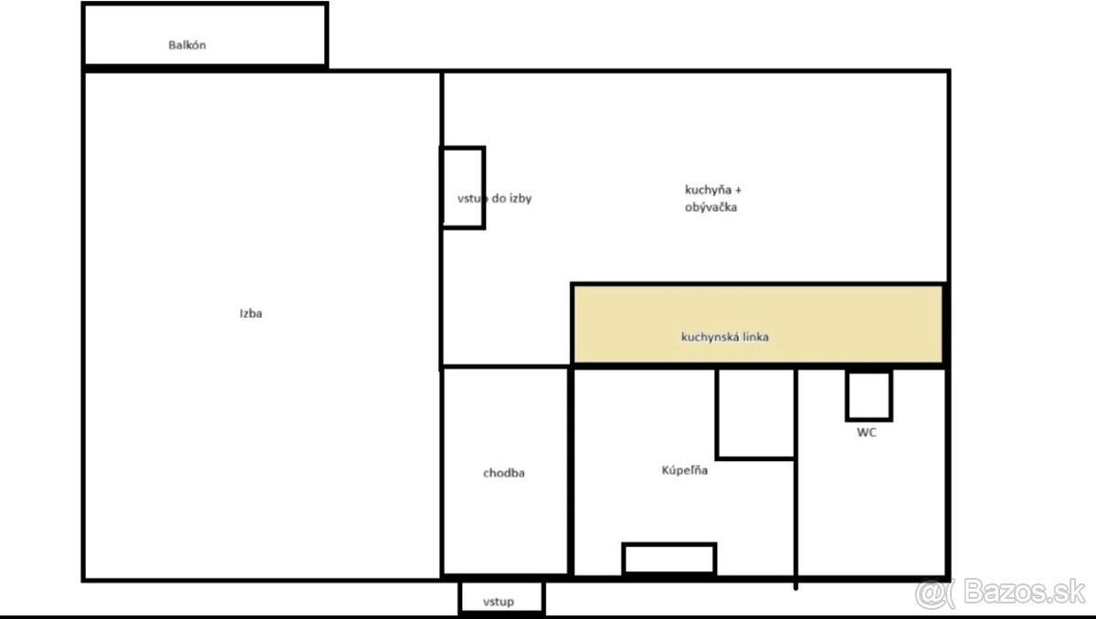 Na predaj 2-izbový byt s balkónom vo Vrábľoch – sídlisko Luk - 13