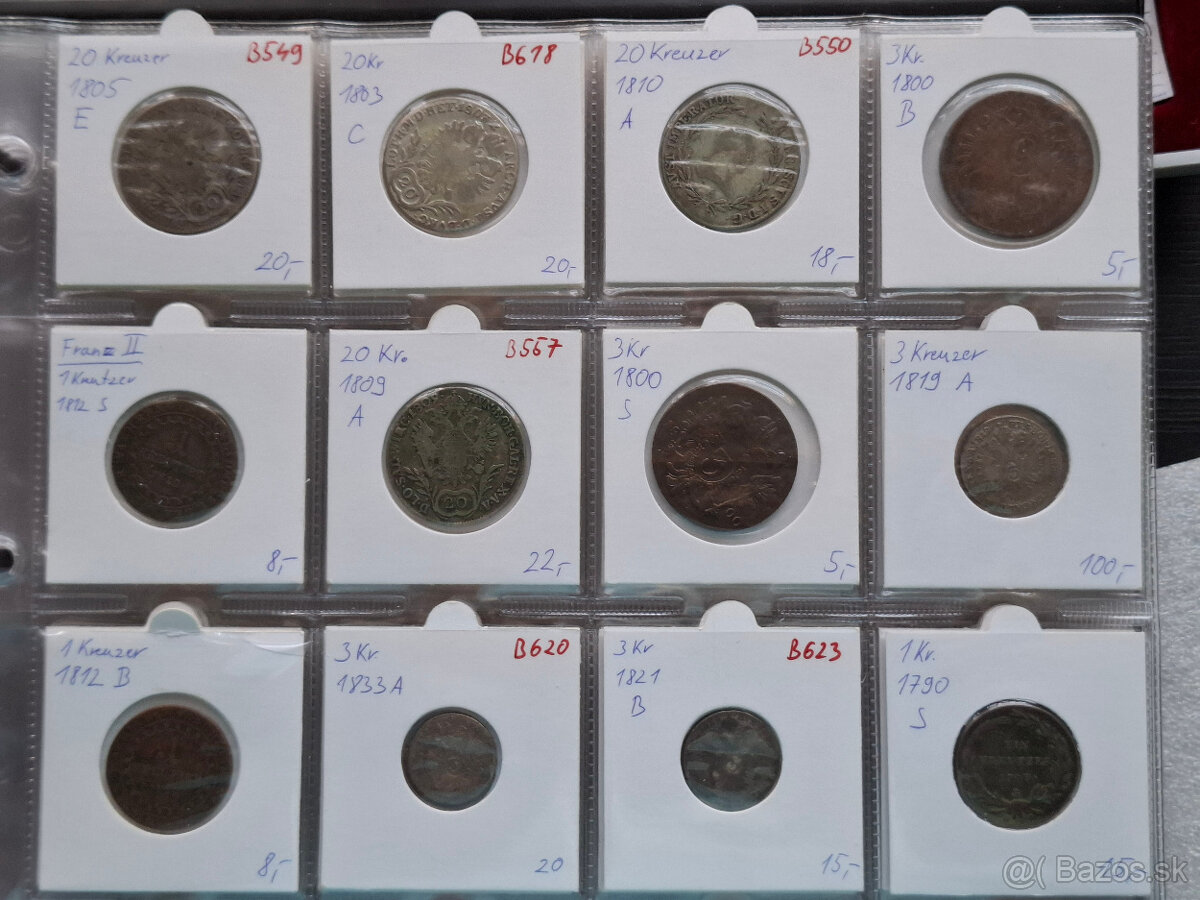 Mince František II. Habsburgsky 1792 – 1835 - 13