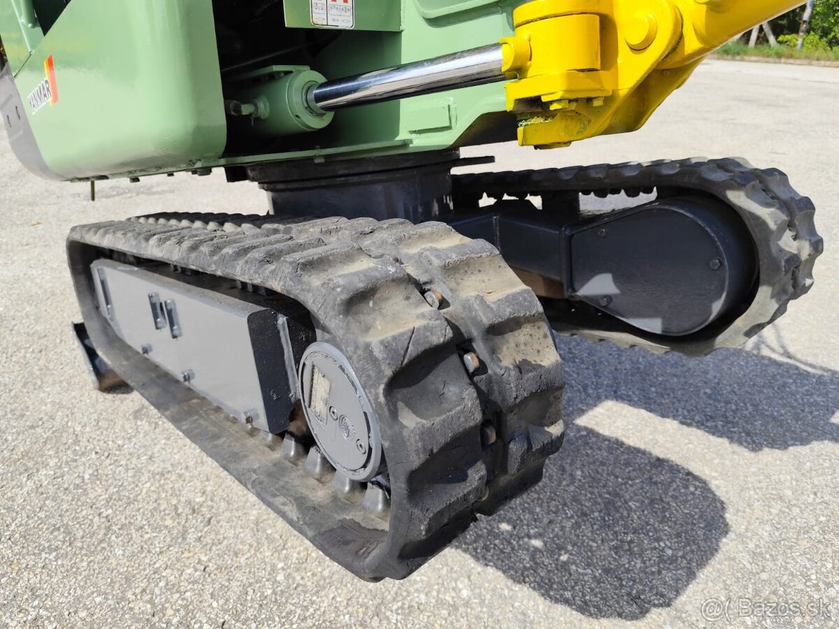 Minibáger Yanmar B15 /1600kg/, 2x lyžica - 13
