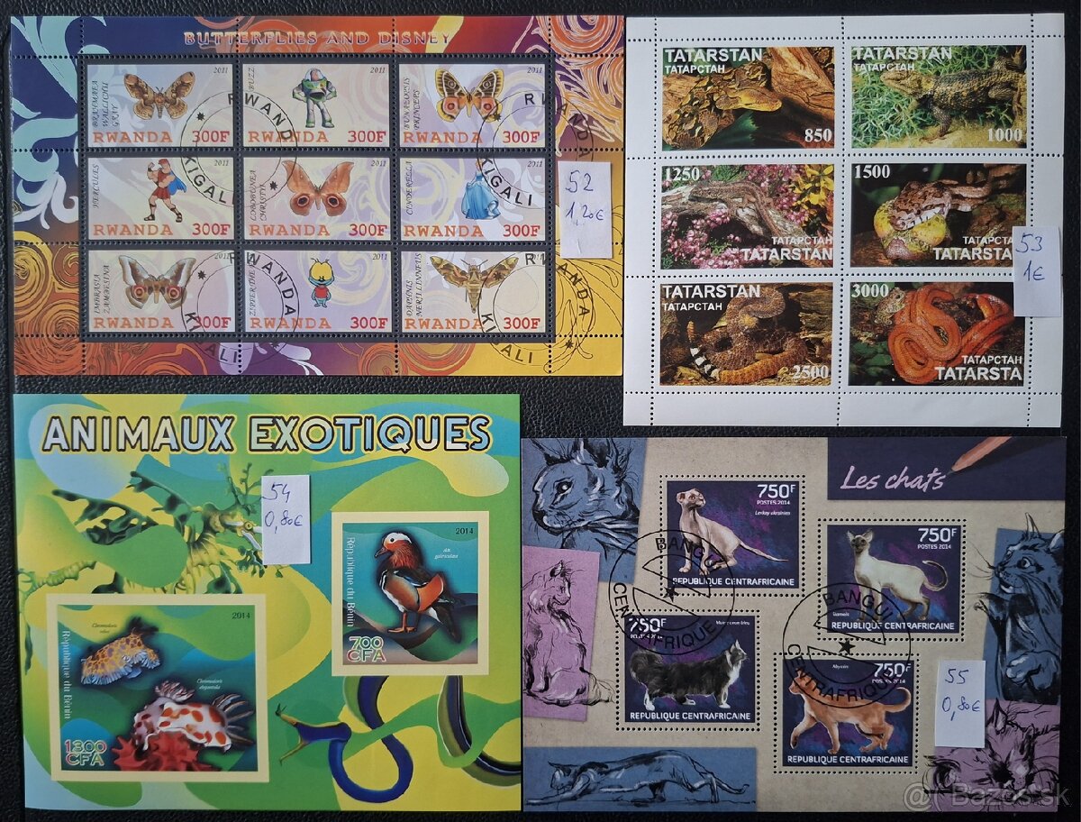 Postove znamky Mix 17 (95poloziek) - 13