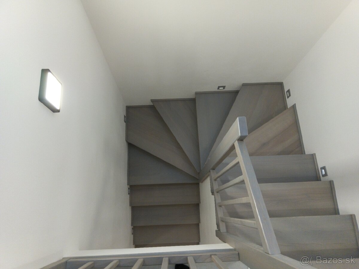 Masívne drevené schody na mieru. Martin, Žilina a okolie - 13