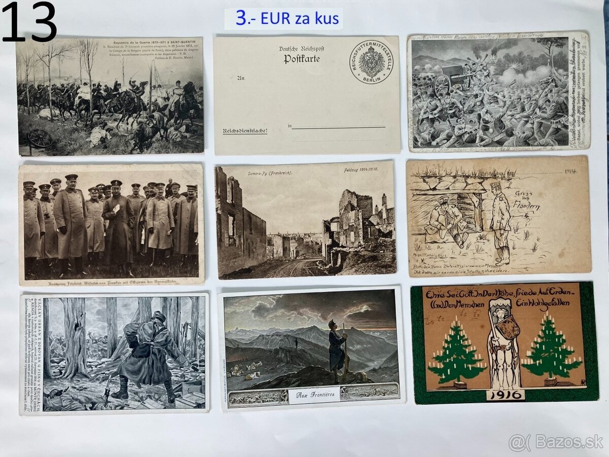 Vojenské fotografie celá zbierka z 1. svetovej vojny - 13