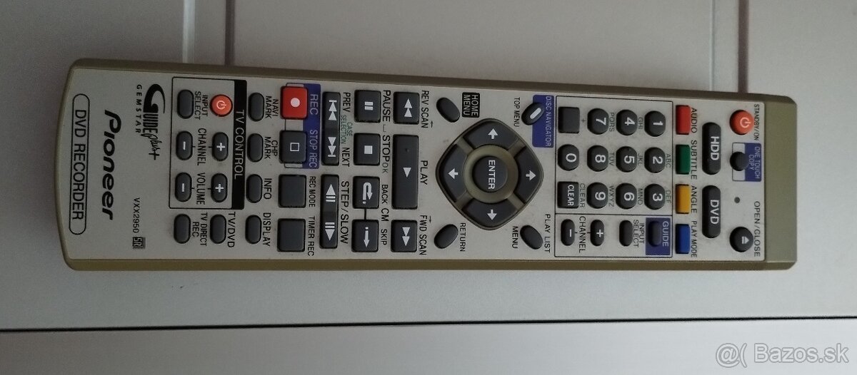 Predám DVD HDD rekordér Pioneer DVR-920H - 13