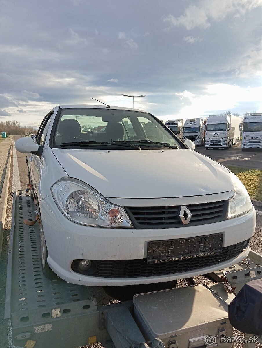 riadiaca jednotka centralu s kľúčom Renault Thália rok 2011 - 13