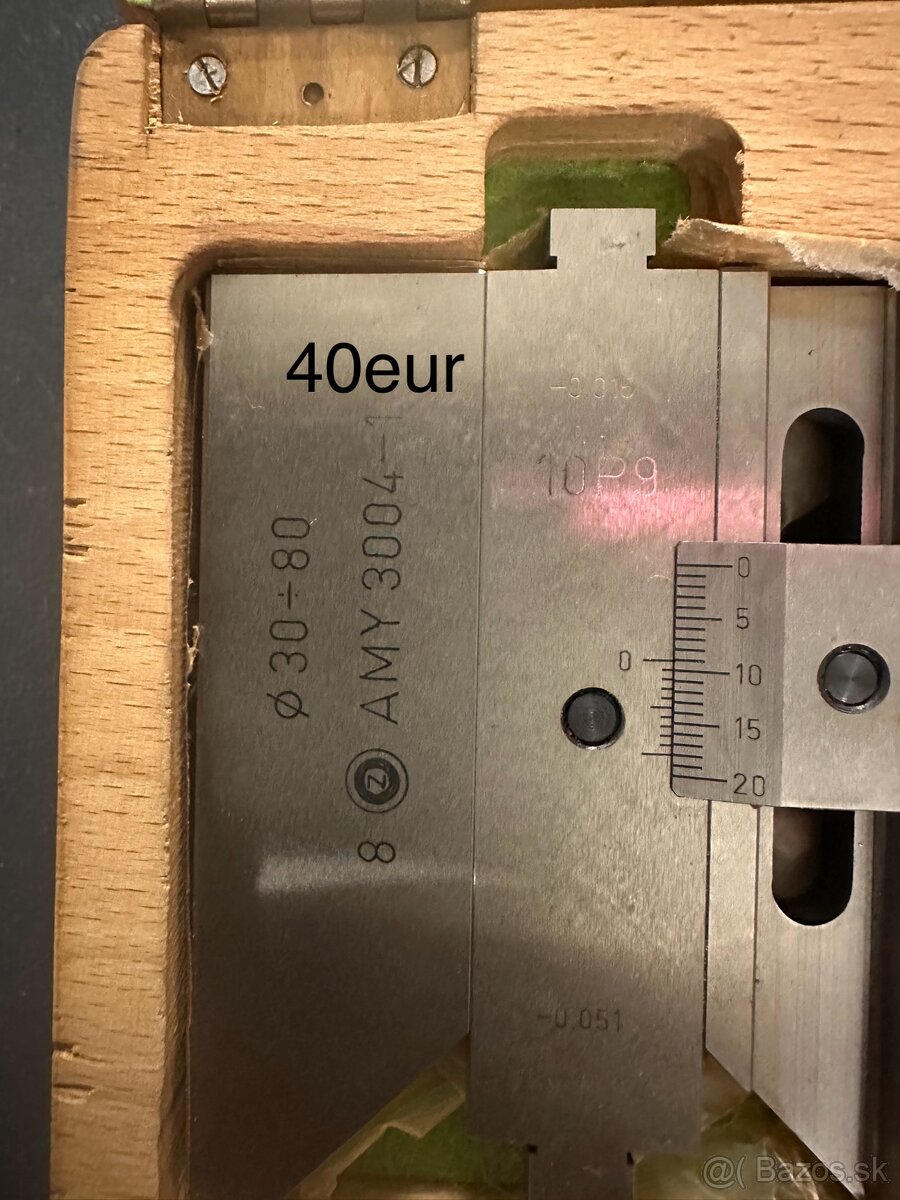 mikrometre stojany hroty vodovahy - 13