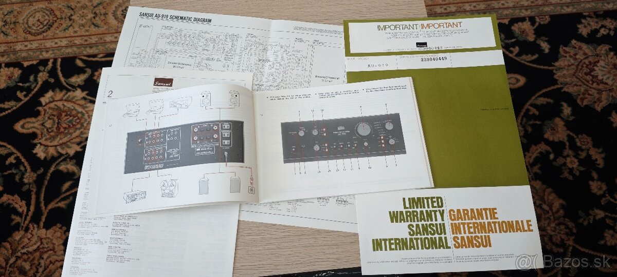 Sansui AU-919/TU-919 - 13