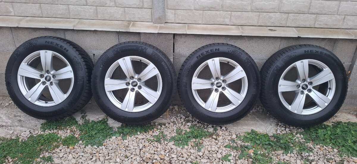 Predám alu elektróny - hliníkové disky r18 Audi - 13