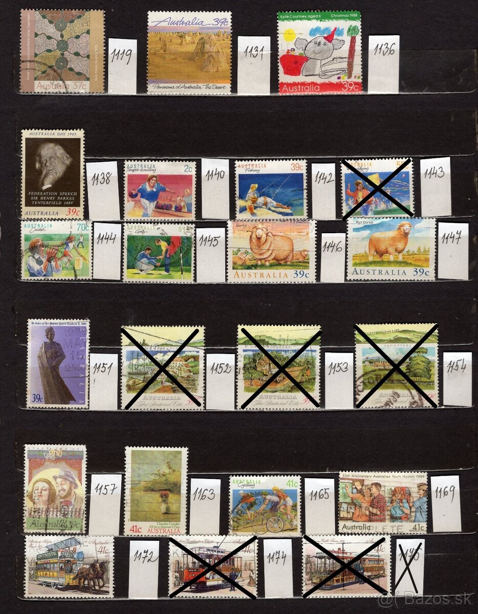 B Austrália (à 0,10 €) - 13