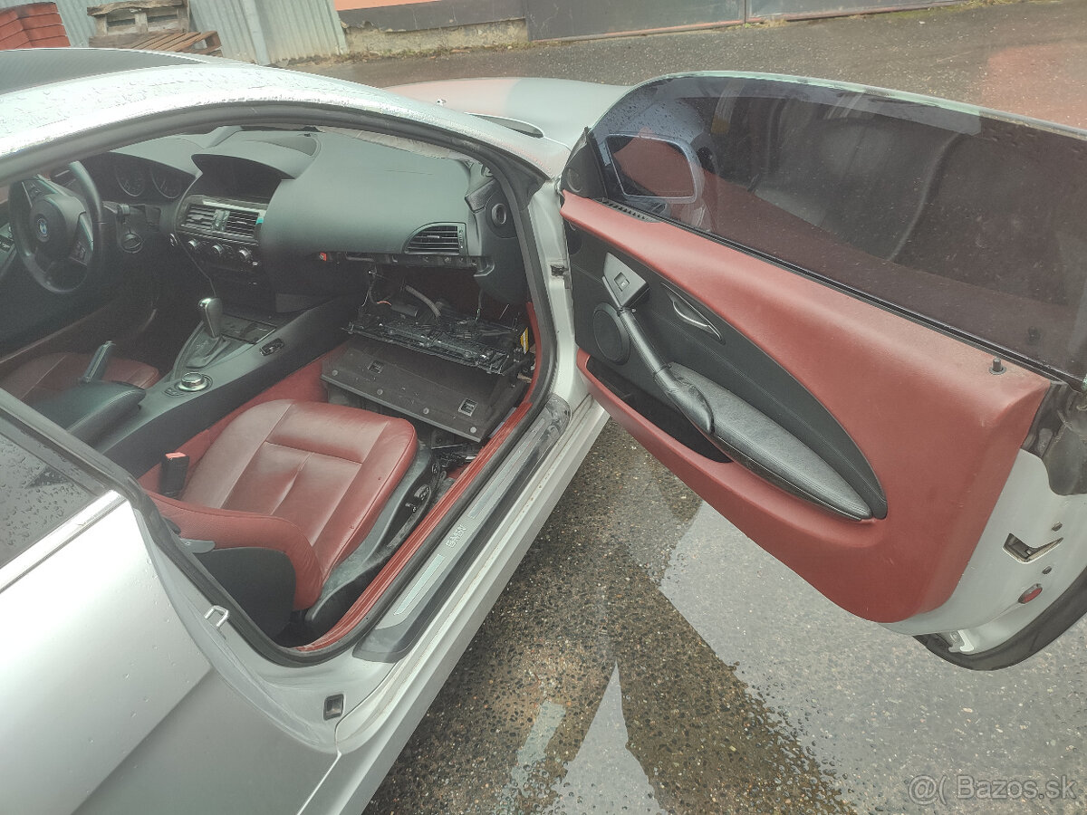 Bmw e63 650i 270kw veškeré náhradní díly z vozu - 13