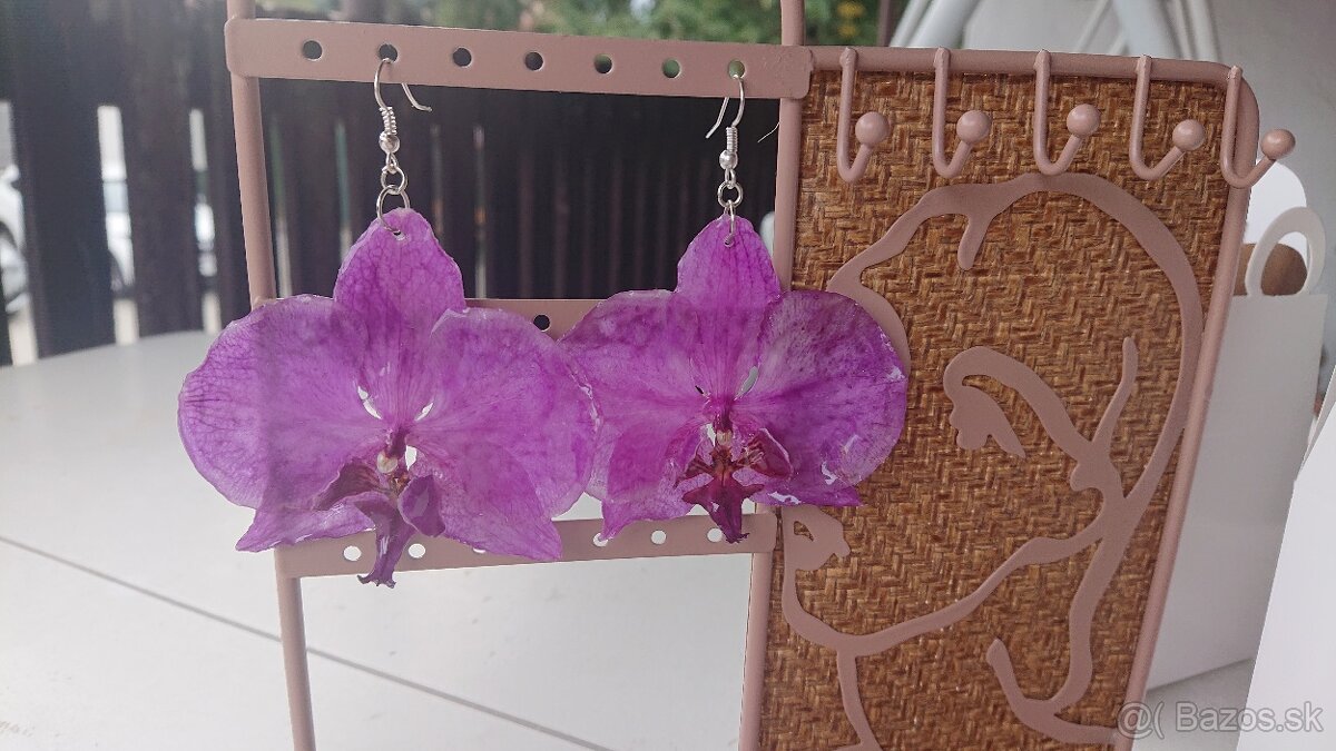 Orchidea náušnice - 13