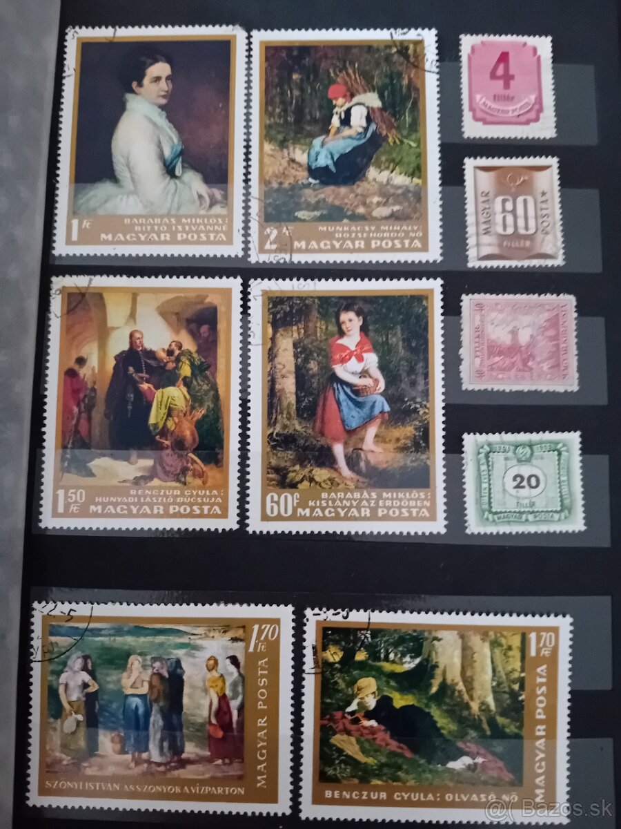 Známky Maďarsko v albume - 13