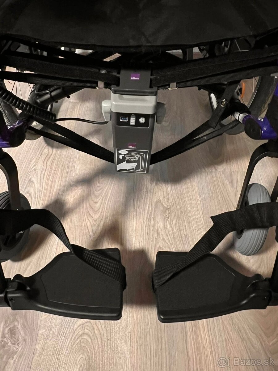 Invalidný vozík Alber E-fix E 35-36 ovládaníe pre asistenta - 13