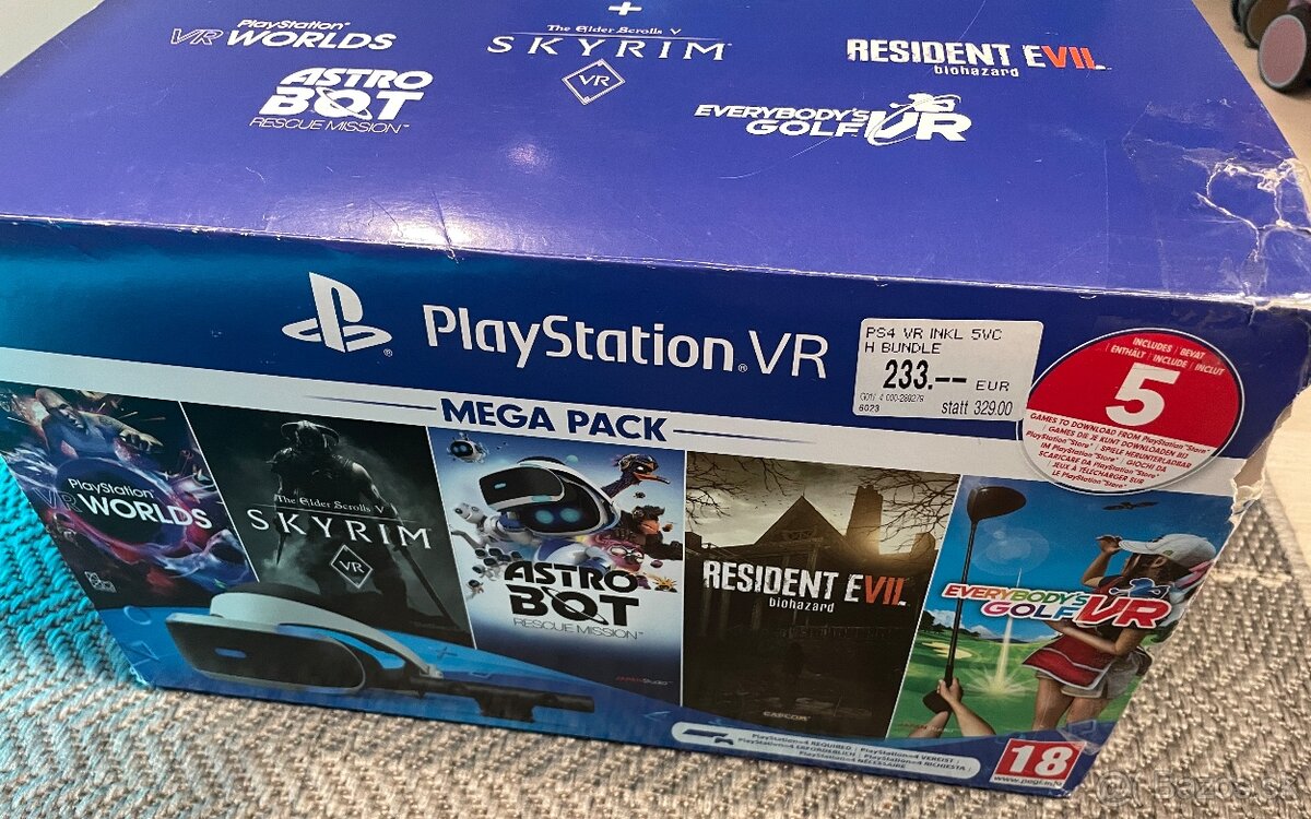 Playstation 4 CUH-ZVR2 + Kamera VR sada - 13