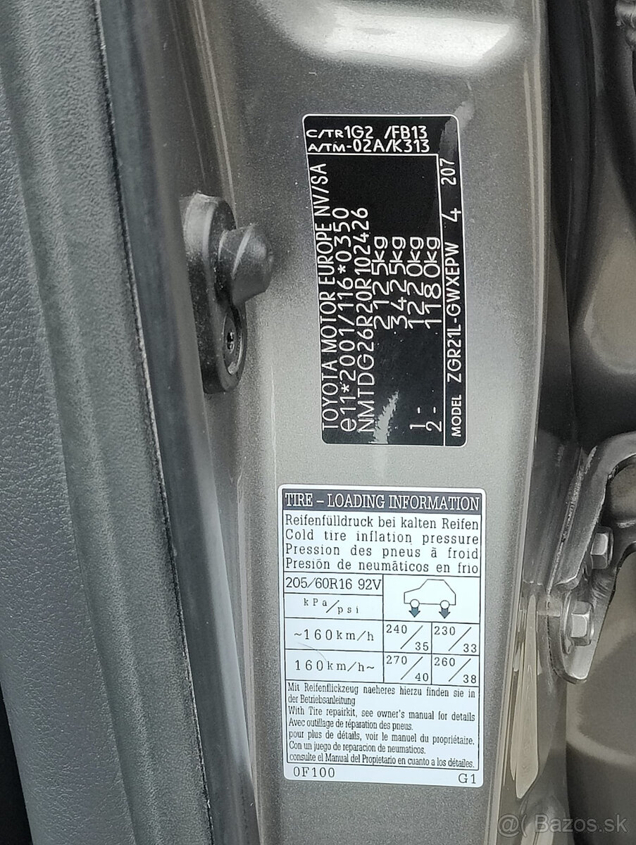 Toyota Verso, 1,8 benzín, r.v. 2017 - 13