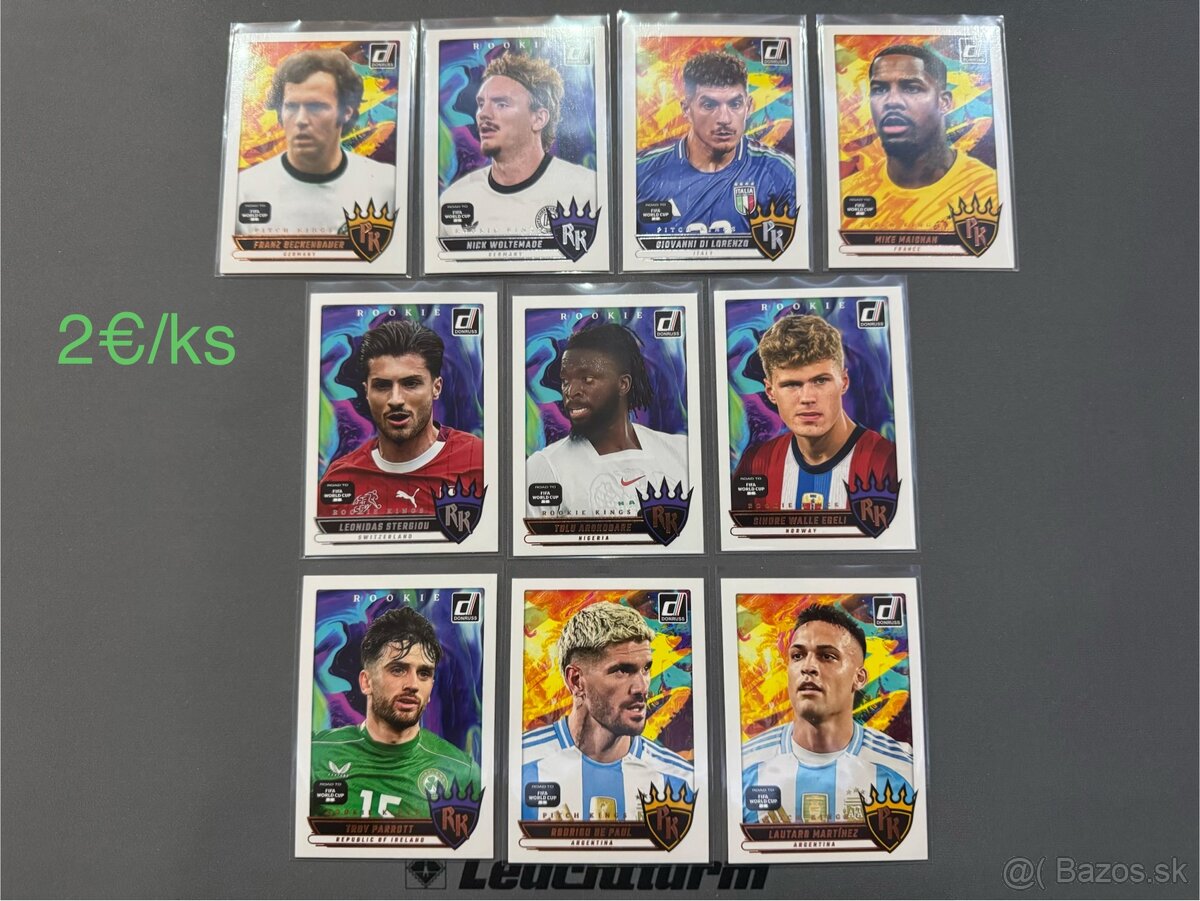 Futbalové kartičky Panini Donruss - 13