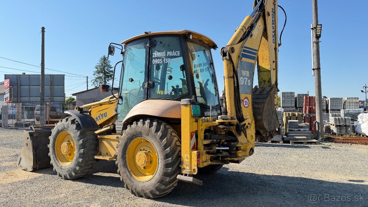 Predám KOMATSU WB97s Ročník 2016 - 13