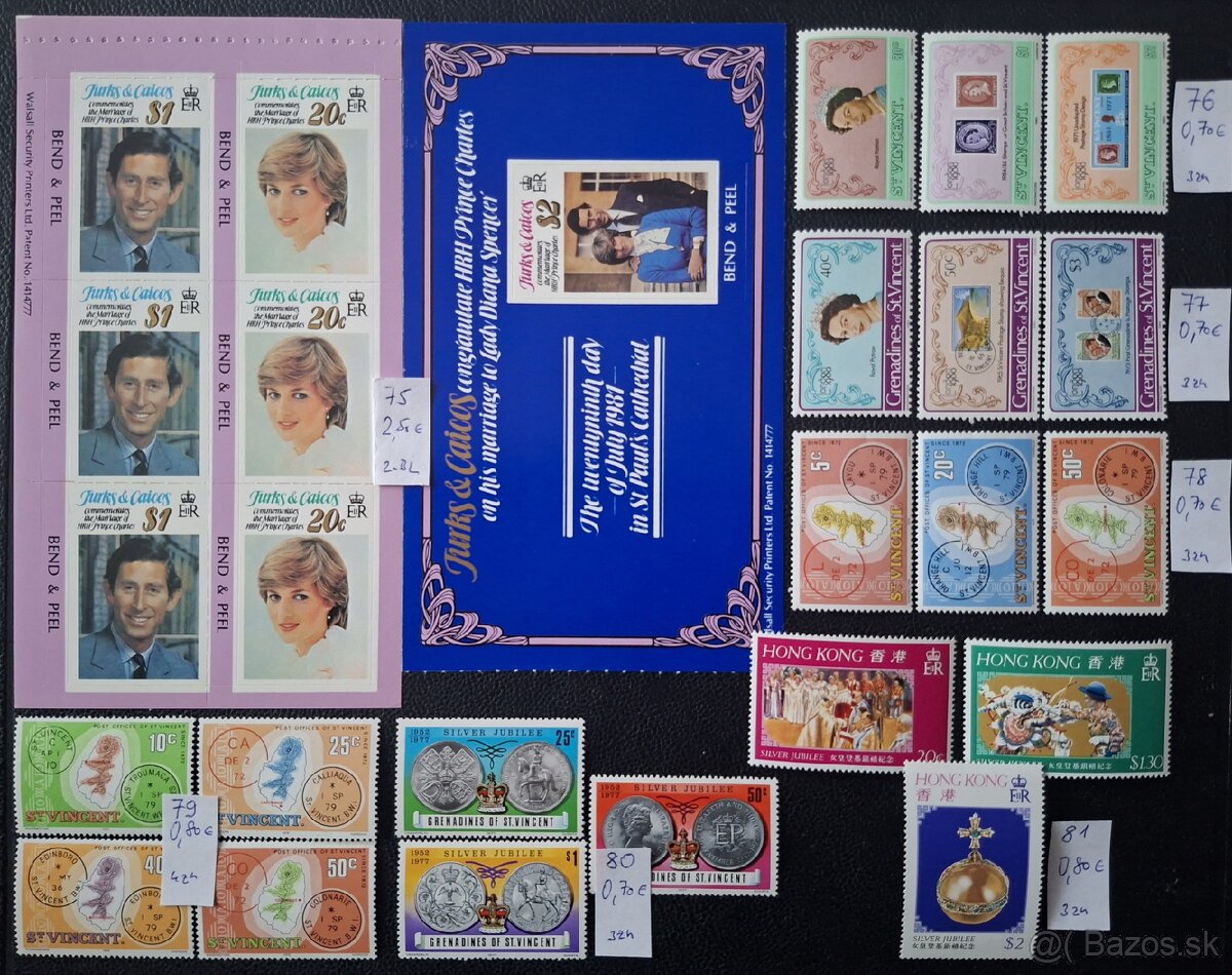 Postove znamky 10 (109poloziek) - 13