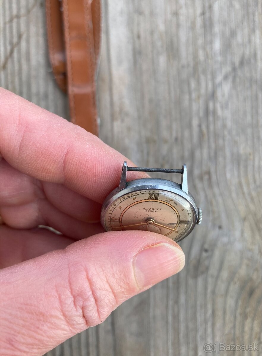starožitné náramkové hodinky - 13