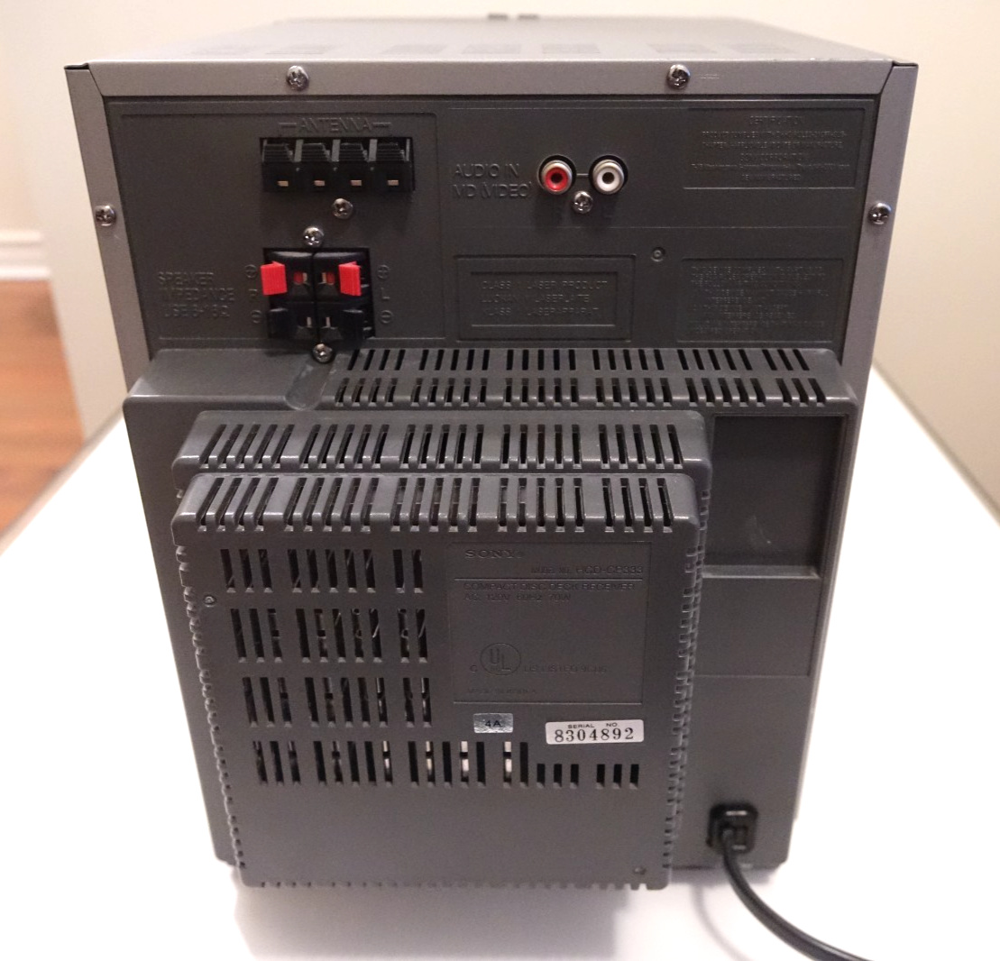 Hi‑Fi minisystém Sony CMT‑CP333 s originálnymi reproduktormi - 13