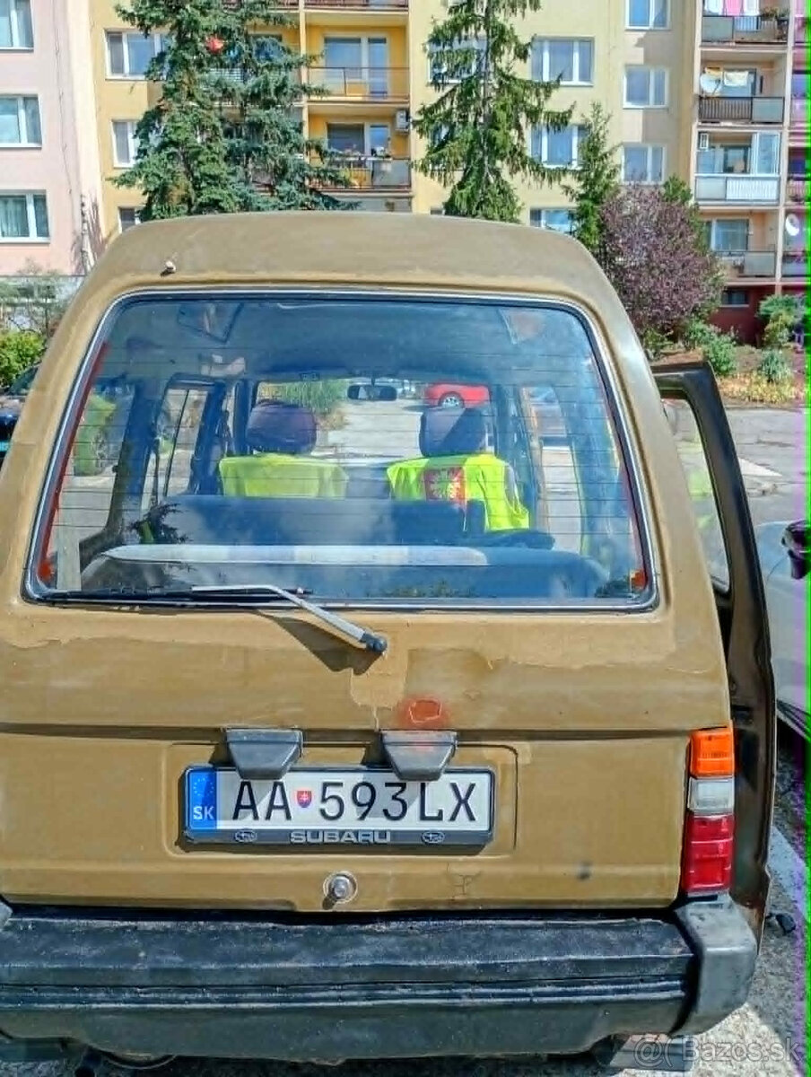 Predám Subaru Libero 4x4 - 13