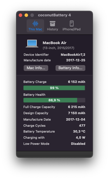 MacBook Air (13-inch, 2017)/Intel Core i5/8GB RAM/128GB SSD - 13