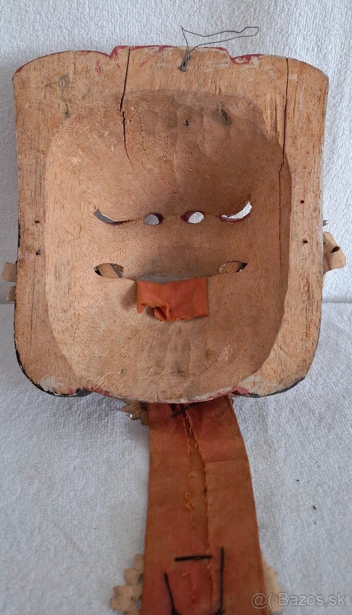 3 ručne tesané masky Barong a ceremoniálna maska (Bali) - 13