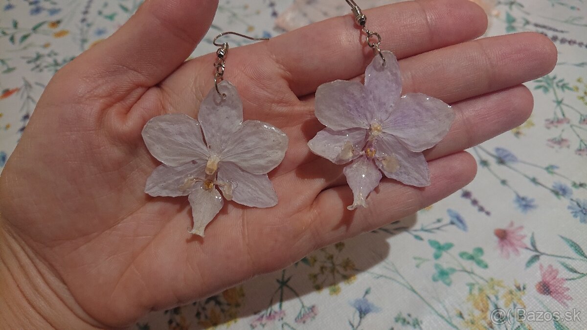 Orchidea náušnice - 13