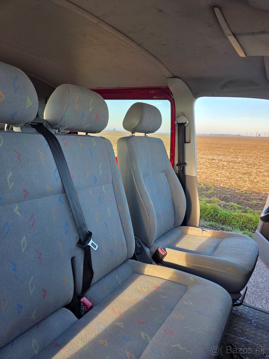 vw t5 transporter long 4x4 6miest - 13