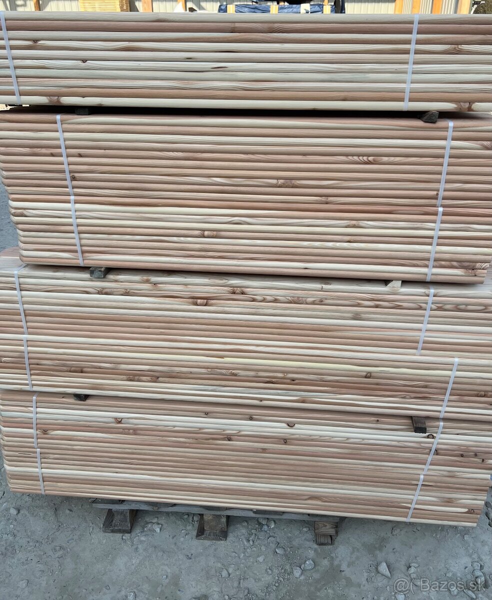 Plotovky drevo plot plotove dosky steky Skladom - 13