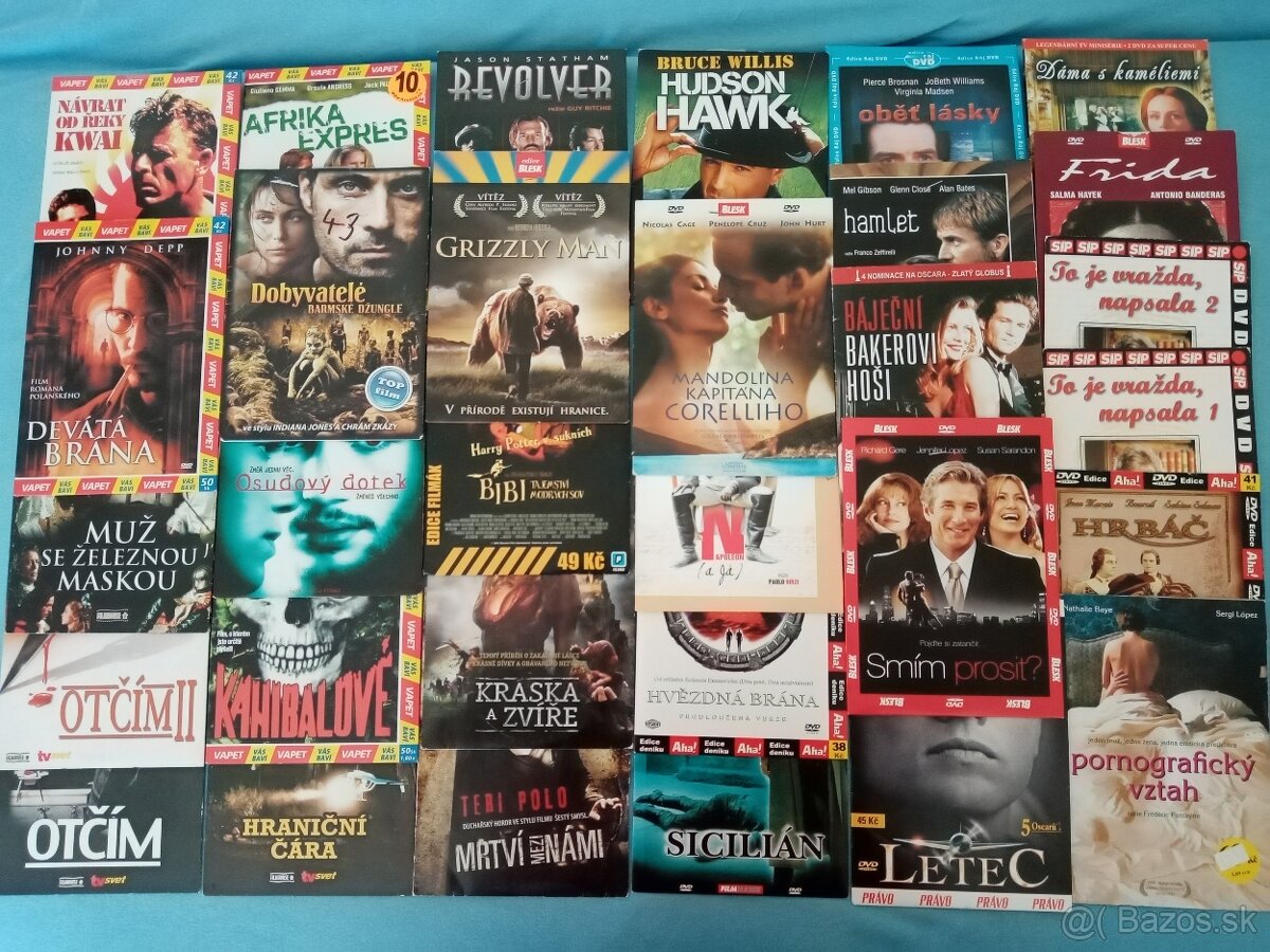 Stovky orig.DVD v kartonu od 0,5 eur (v češtině ;o) - 13
