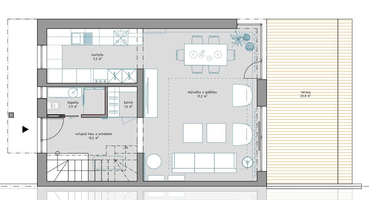 Prenajmem nadštandardný rodinný dom v Humennom - 13