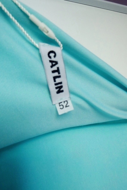 Spoločenské mentolové šaty, v. 2XL/3XL - 13